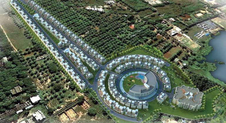 Aerial View - Prestige Silver Oak Whitefield Villa