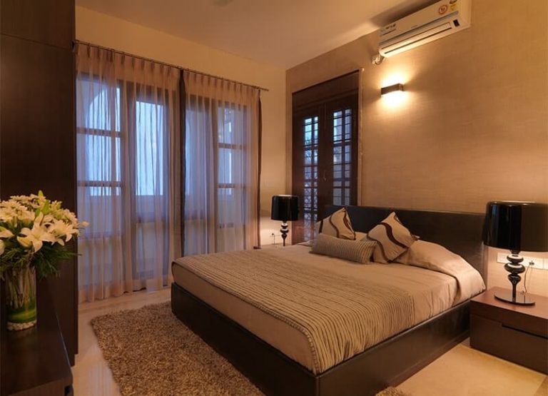 Ground-Floor-Bedroom-2 - Prestige Silver Oak Whitefield Villa