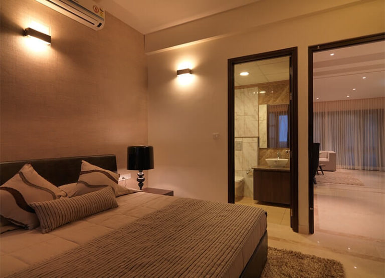 Ground-Floor-Bedroom - Prestige Silver Oak Whitefield Villa