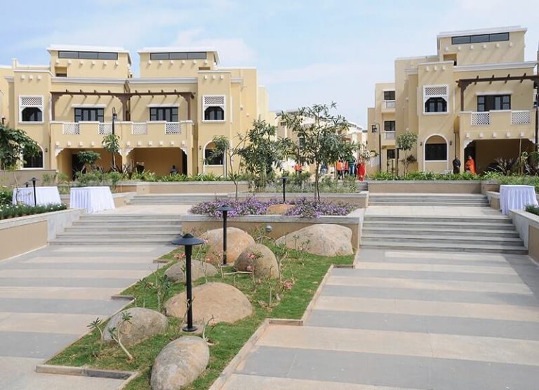 Path-Leading-To-Clubhouse - Prestige Silver Oak Whitefield Villa