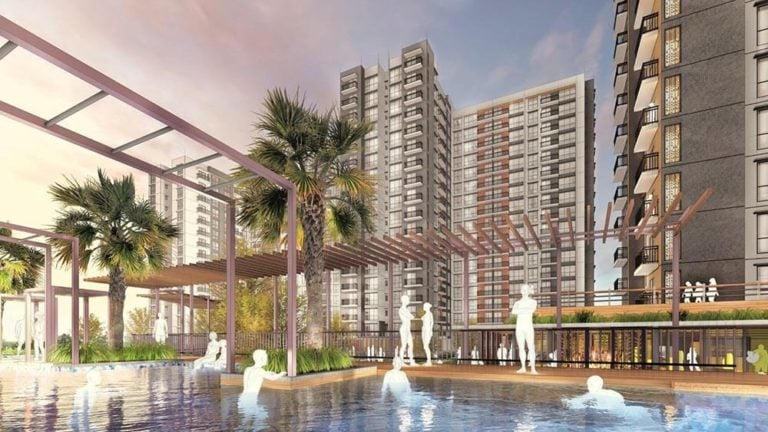 Pool View A - Godrej Royale Woods Devanahalli