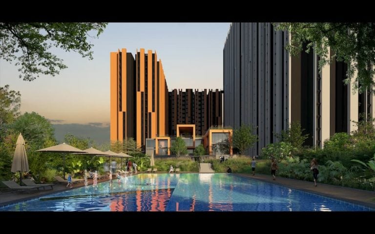 Assetz Canvas and Cove Phase 2 Pool And Clubhouse View
