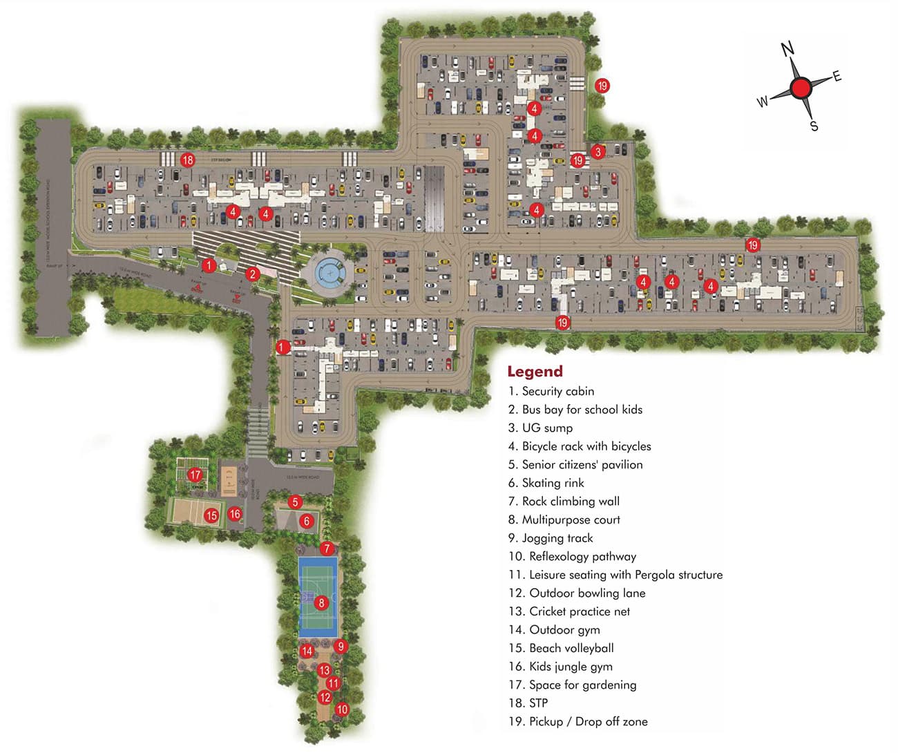 Master Plan - CasaGrand Royale Chennai