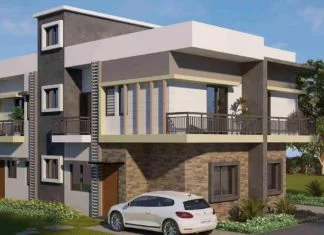 Main A Elevation - Pride Vatika Villas Jigani Bannerghatta