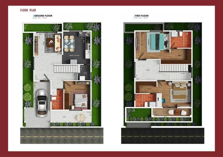3 BHK Villa Type B - Bluejay Malgudi Villas