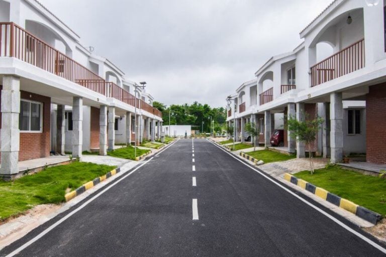 Main Boulevard View - Bluejay Malgudi Villas