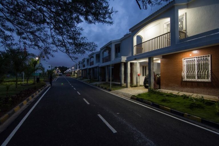 Night View A - Bluejay Malgudi Villas