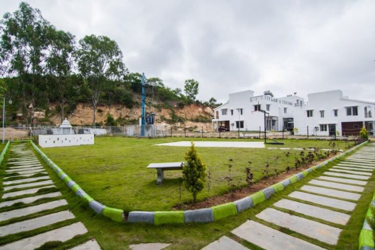 Walking Path A - Bluejay Malgudi Villas