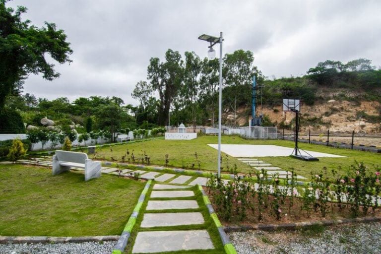 Walking Path - Bluejay Malgudi Villas