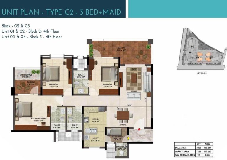 3 BHK 2026 - Prestige Ocean Crest Goa