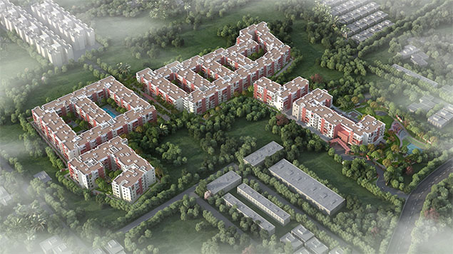 Aerial - CasaGrand Utopia Chennai