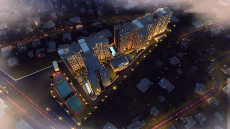 Aerial Night View - Casagrand Northern Star