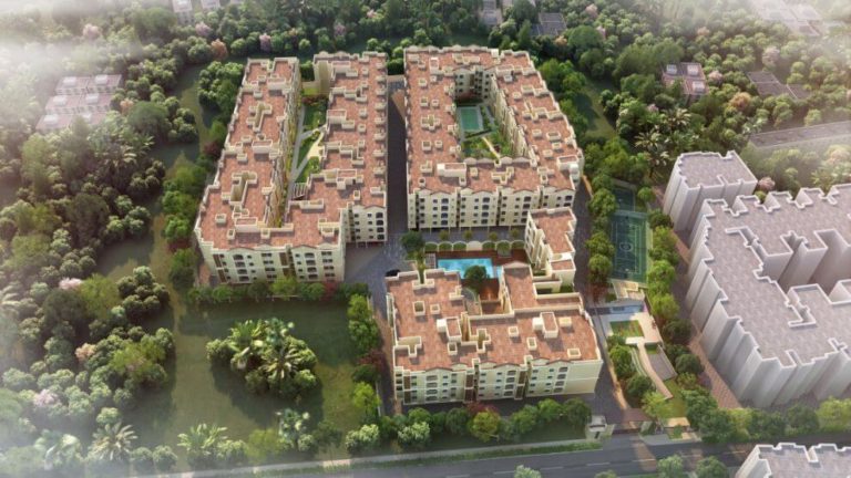Aerial View - Casagrand Castle Chennai