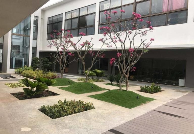 Club-House-Courtyard-2 - Raffles Park Villas
