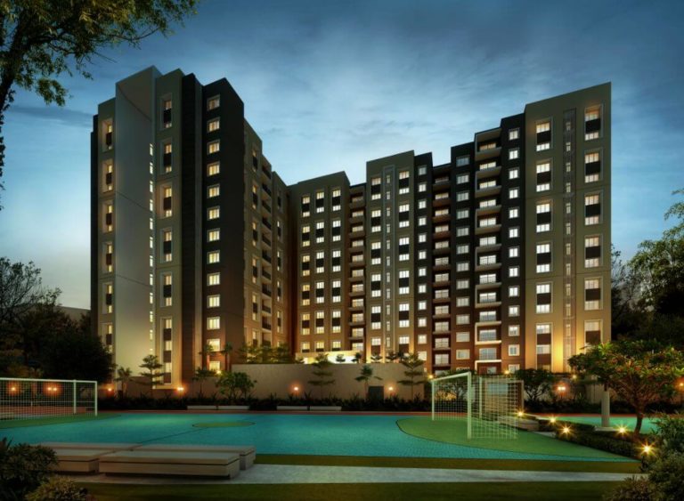 Elevation Night View - Casagrand Northern Star