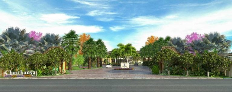 Entrance View - Chaithanya Samarth Villas