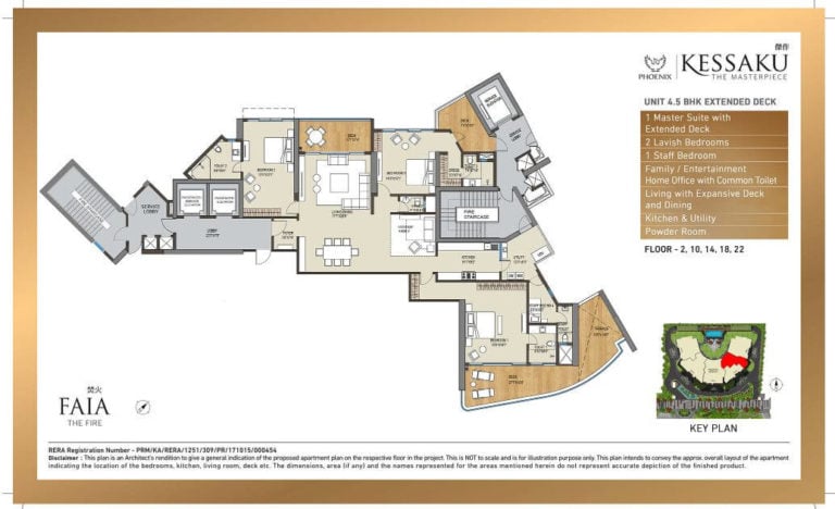 FAIA - 4.5 BHK Extended Deck - Phoenix Kessaku