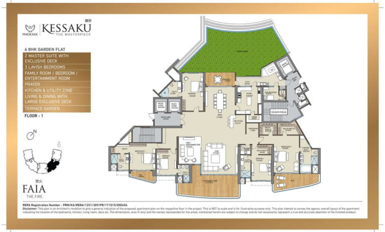 FAIA - 6 BHK Garden Flat - Phoenix Kessaku