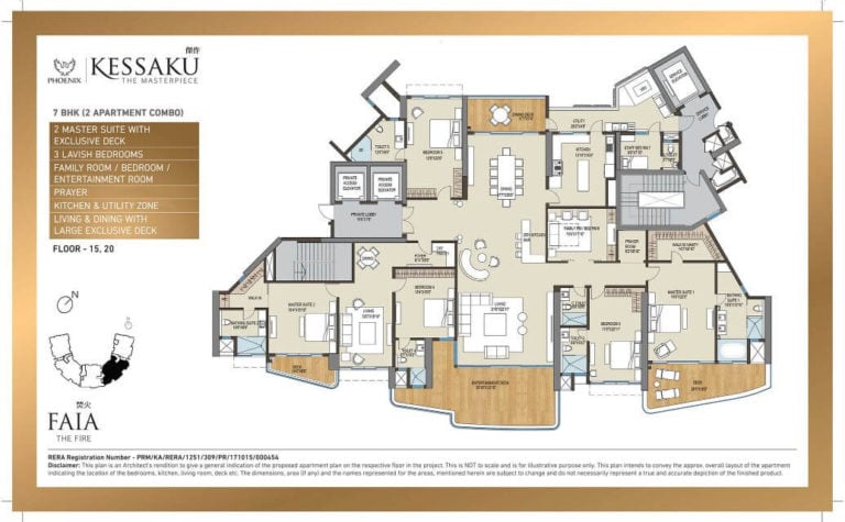FAIA - 7 BHK Combo - Phoenix Kessaku