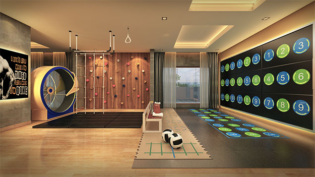 Interactive-gym - CasaGrand Utopia Chennai