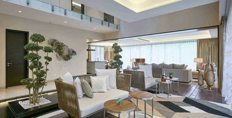Living Area C - Raffles Park Villas