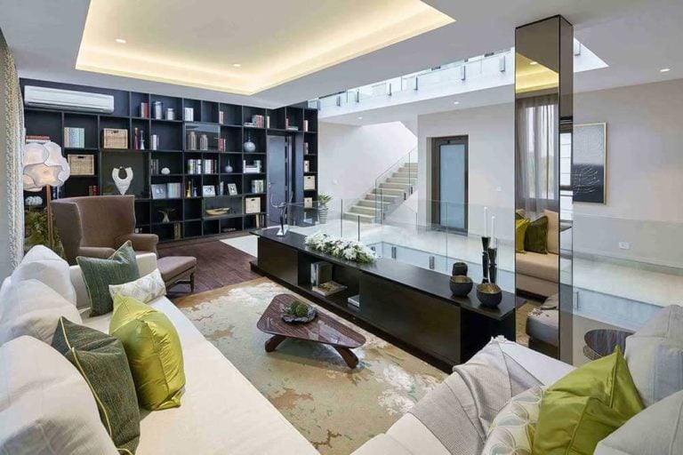 Living Area - Raffles Park Villas