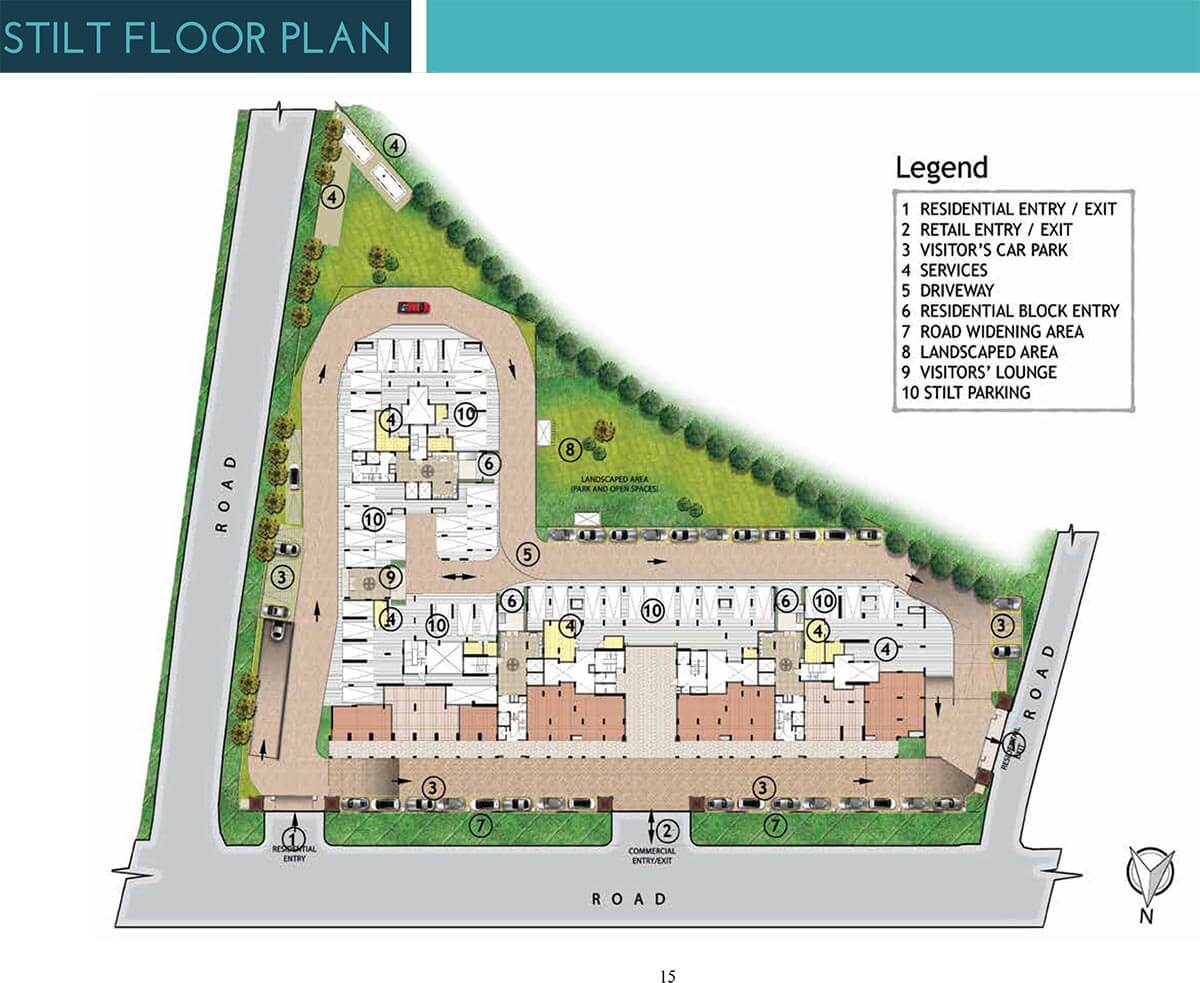 Master Plan - Prestige Ocean Crest Goa