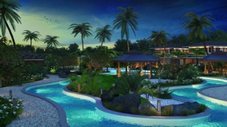 Night-Pool-Views - Chaithanya Samarth Villas