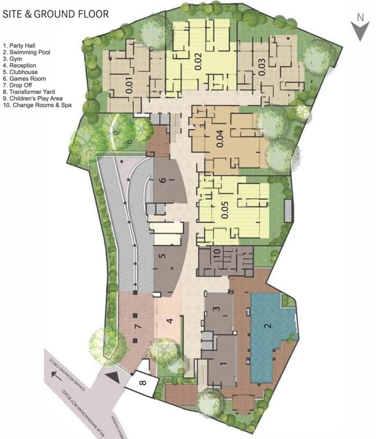 Site Plan - Century Renata Richmond Road