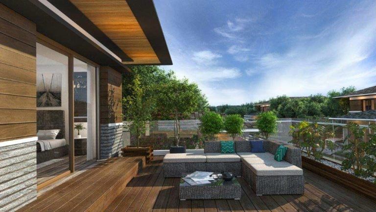 Terrace View - Chaithanya Samarth Villas