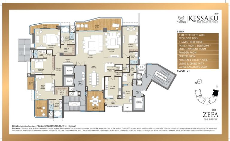 ZEFA - 5 BHK - Phoenix Kessaku