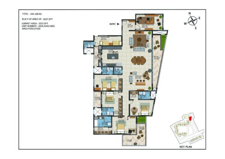 4 BHK 5037 - CasaGrand ECR14 Signature Chennai