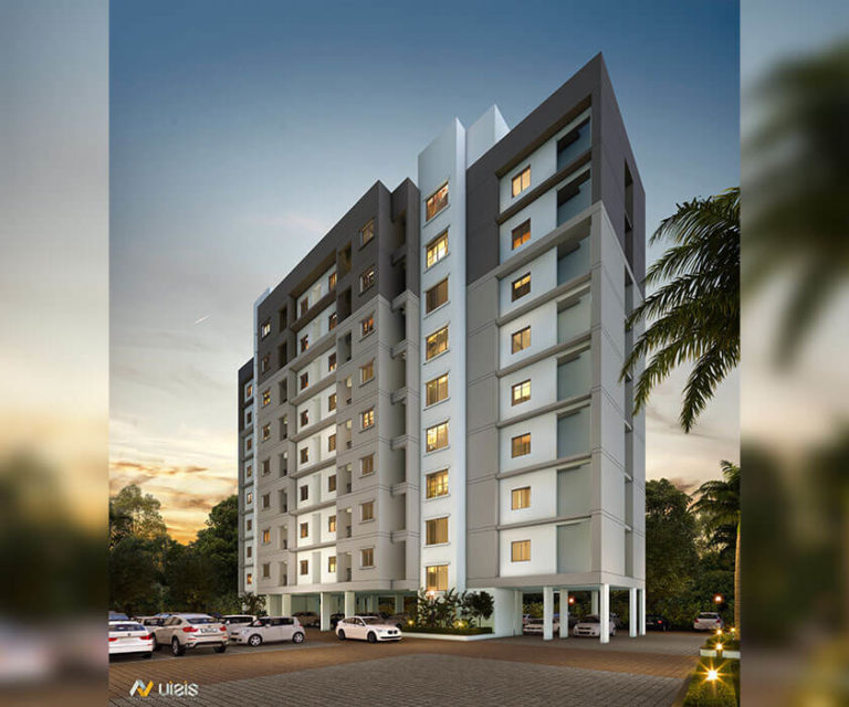 Elevation A - Radiance Icon Chennai