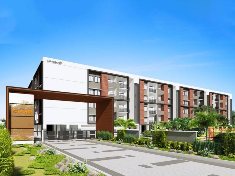 Elevation Entrance View - CasaGrand Savoye Chennai
