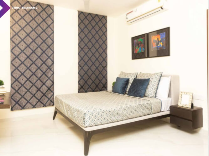 Interiors - Bedroom 2 - Casagrand Amethyst Sholinganallur