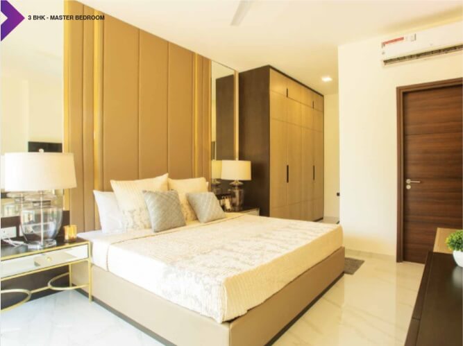 Interiors - Master Bedroom - Casagrand Amethyst Sholinganallur