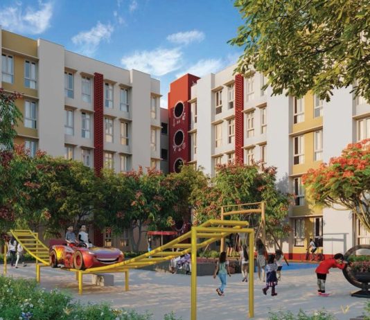Main Elevation A - Mahindra Happinest Palghar 2 Mumbai