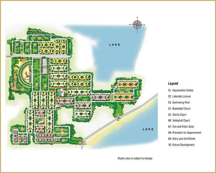 Master Plan - Purva Windermere Chennai