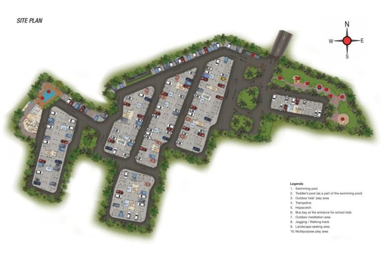 Site Plan - Casagrand Sereno Chennai