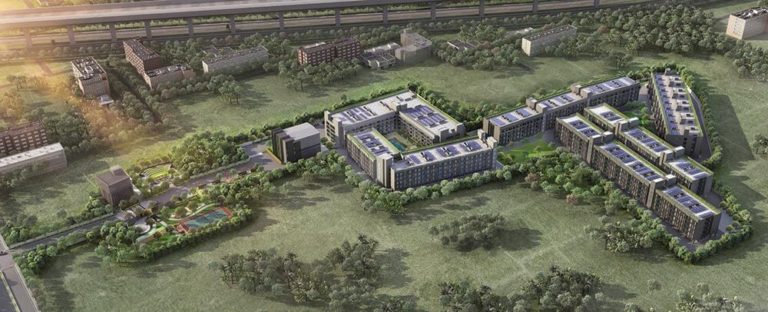 Aerial View - TVS Emerald Green Enclave