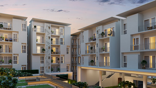 Elevation A - CasaGrand Boulevard Hennur