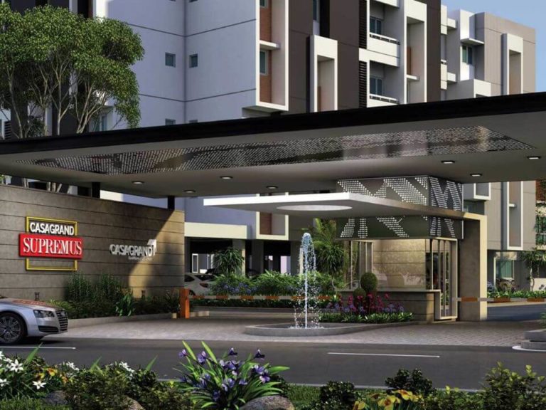 Elevation Entrance - CasaGrand Supremus Chennai