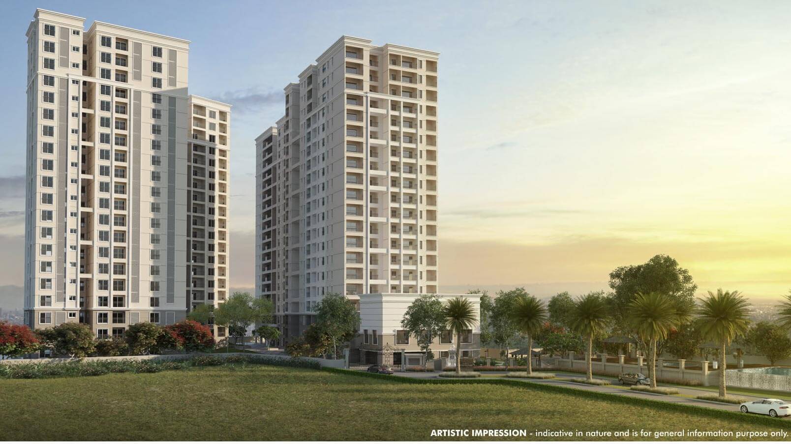 Elevation Main A - Sobha Winchester Chennai