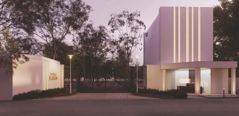 Entrance View - Sobha Blossom Plots