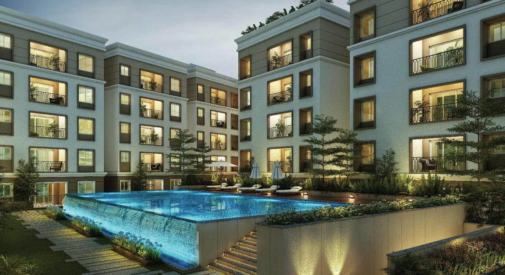 Main Pool View - Radiance Sapphire Chennai