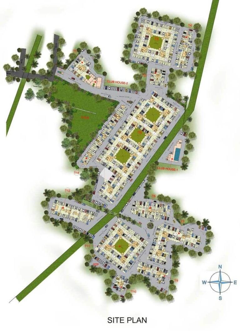 Site Plan - CasaGrand Supremus Chennai