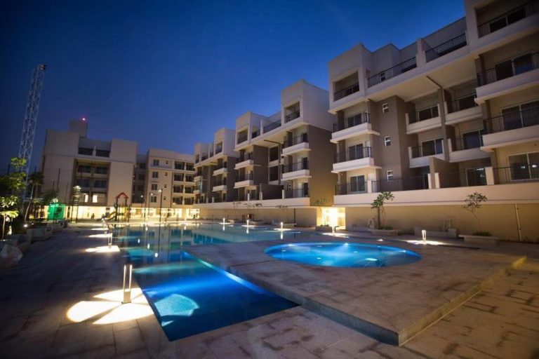 Actual Pool View - Sobha Serene Porur Chennai