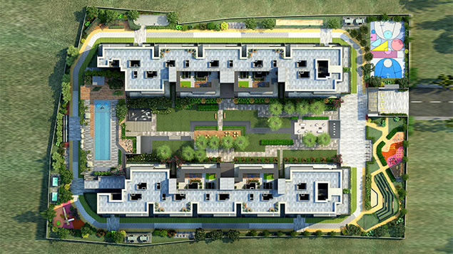 Aerial B - CasaGrand Millenia Chennai