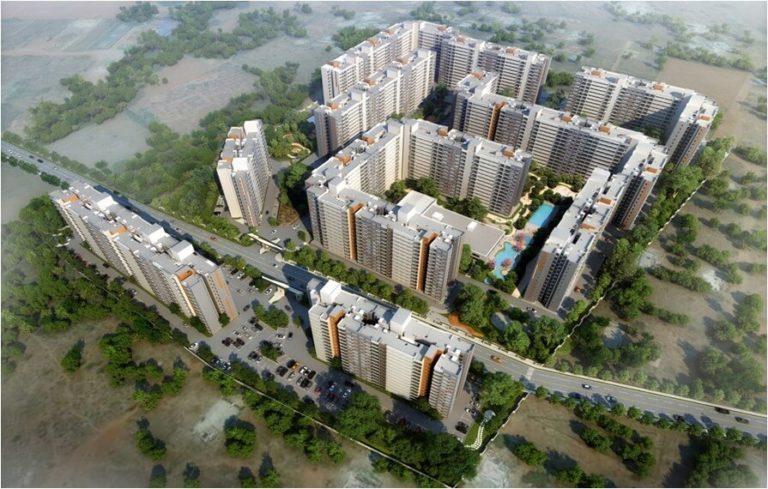 Elevation 1 - Adarsh Greens Kogilu