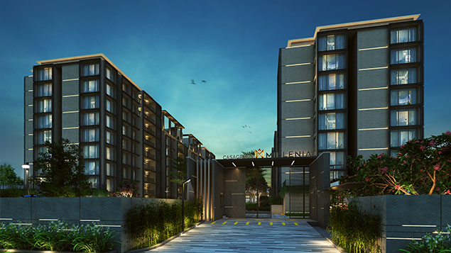 Elevation C - CasaGrand Millenia Chennai